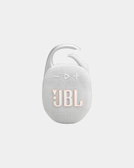 Custom recycled JBL Clip 5 waterproof speaker - White