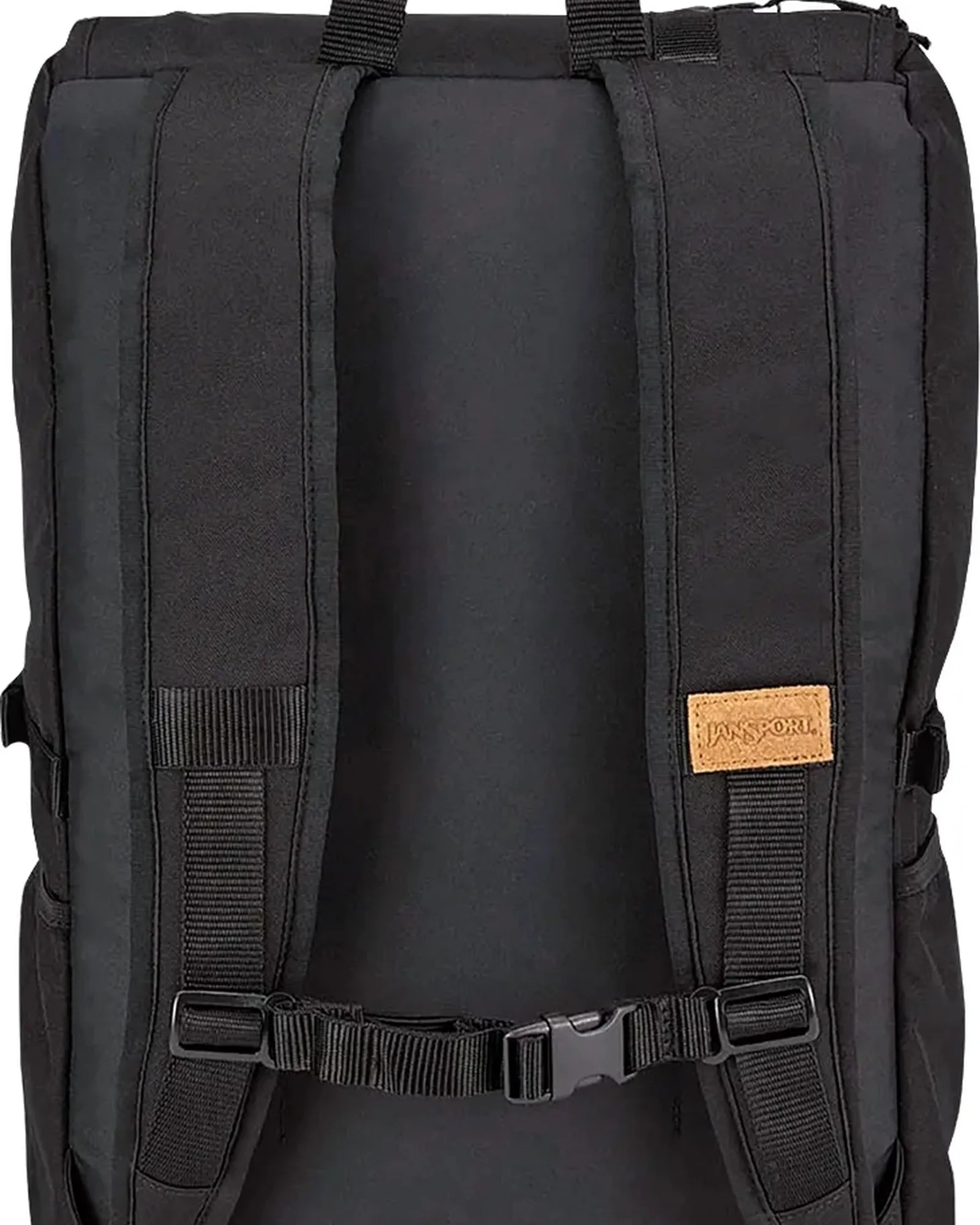 Custom 28L laptop backpack with bonded leather trim - 14