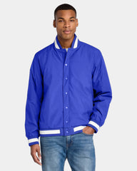 Custom insulated varsity jacket Sport-Tek letterman - True Royal
