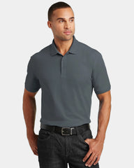 Custom pique polo Port Authority Core Classic - Graphite