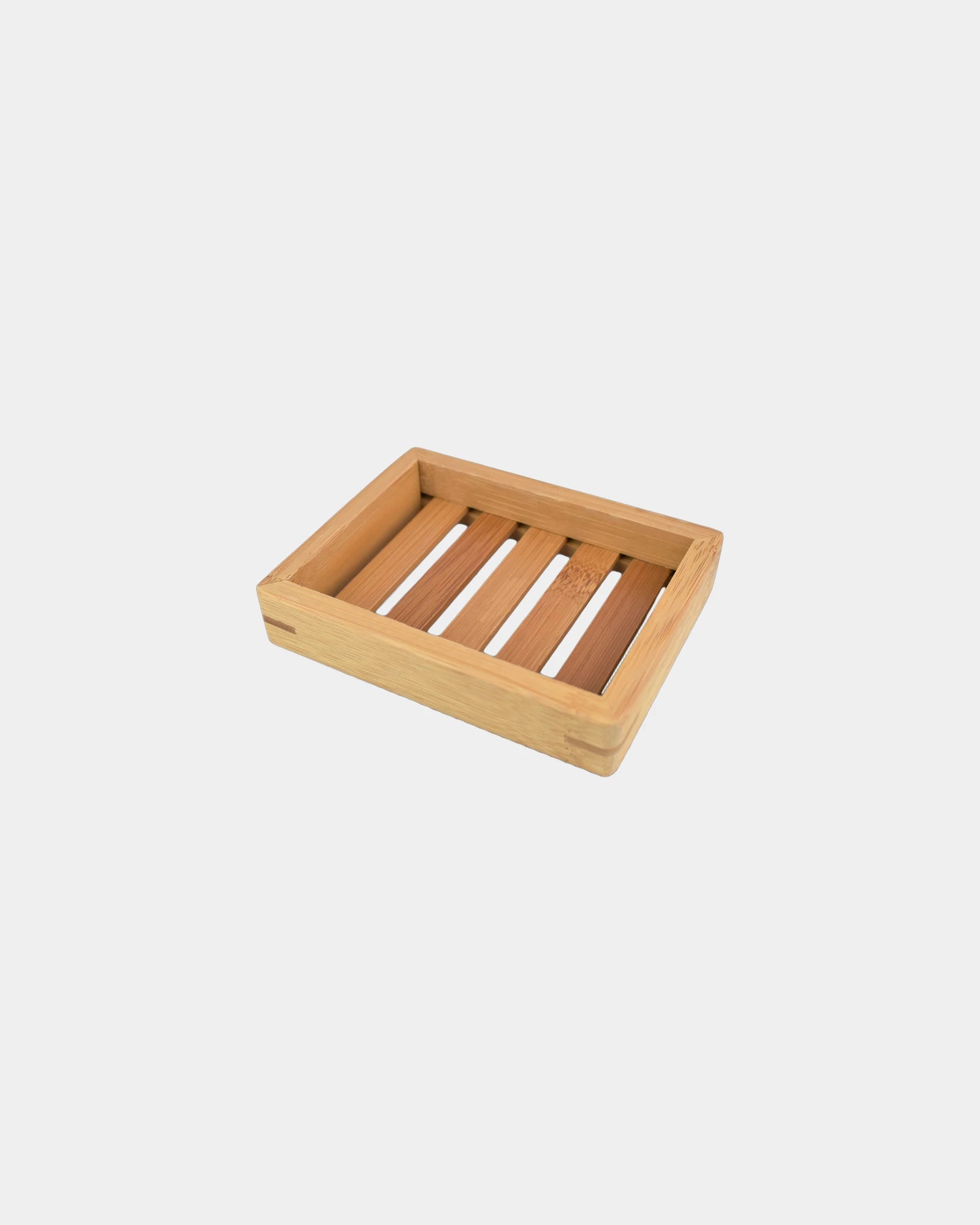 Custom bamboo soap dish gift set with 4 oz bar - 2