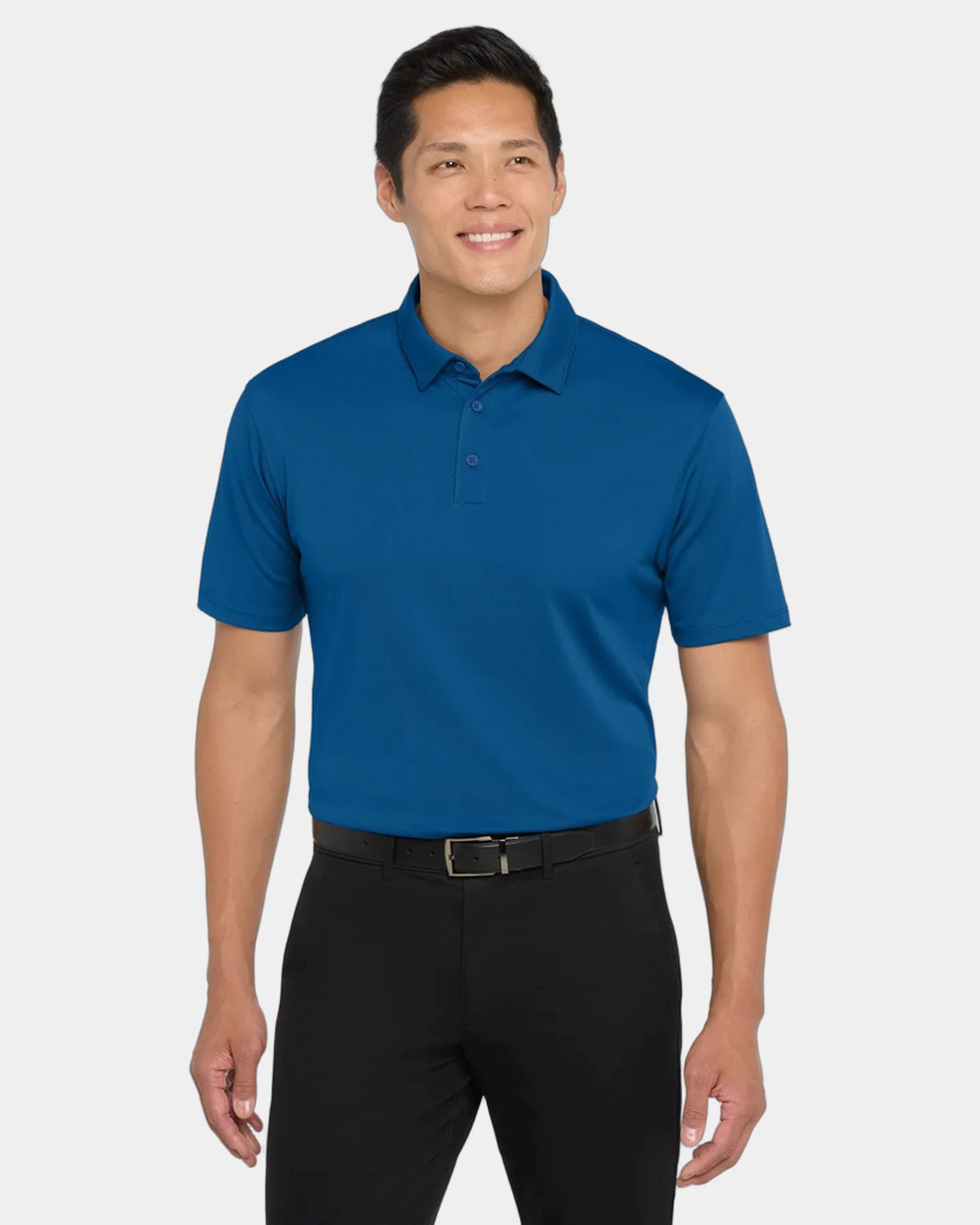 Custom moisture-wicking Port Authority UV Choice Polo - True Blue