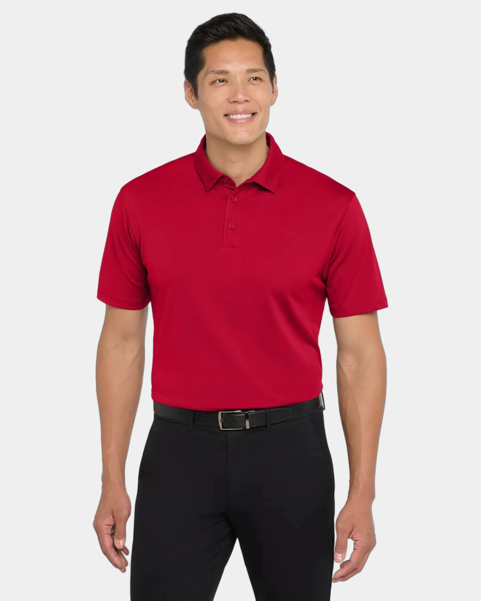 Custom moisture-wicking Port Authority UV Choice Polo - Rich Red