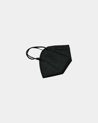 Custom 5-layer KN95 face mask black foldable design - Black