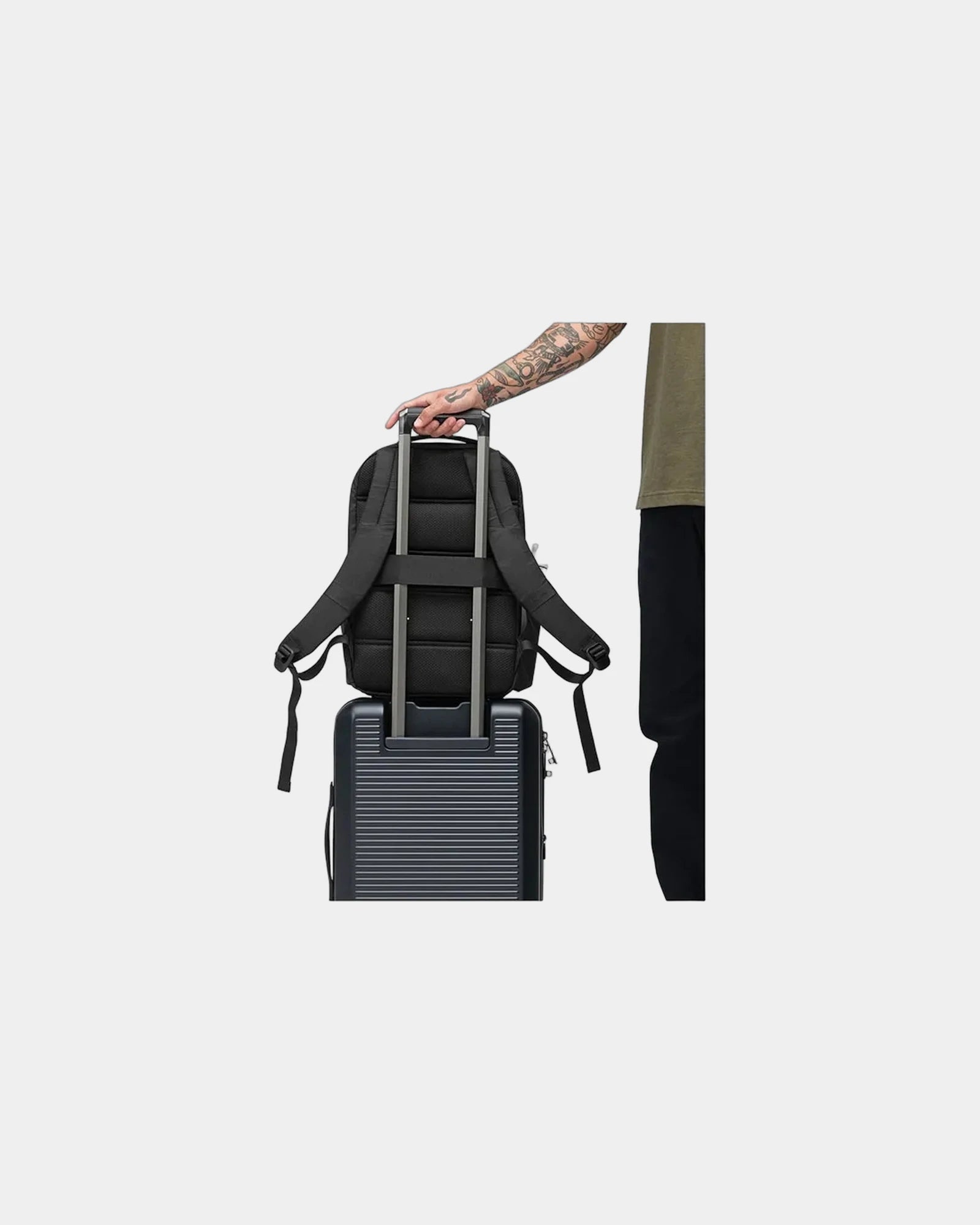 Custom 20L laptop backpack with woolenex exterior - 4