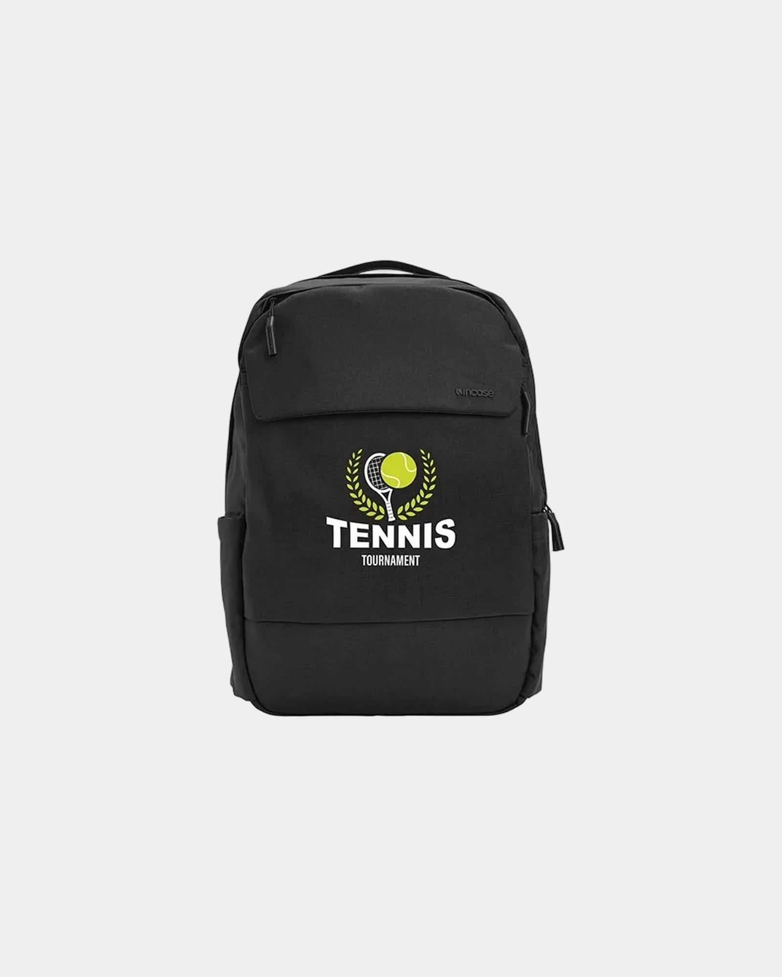 Custom 20L laptop backpack with woolenex exterior - Black
