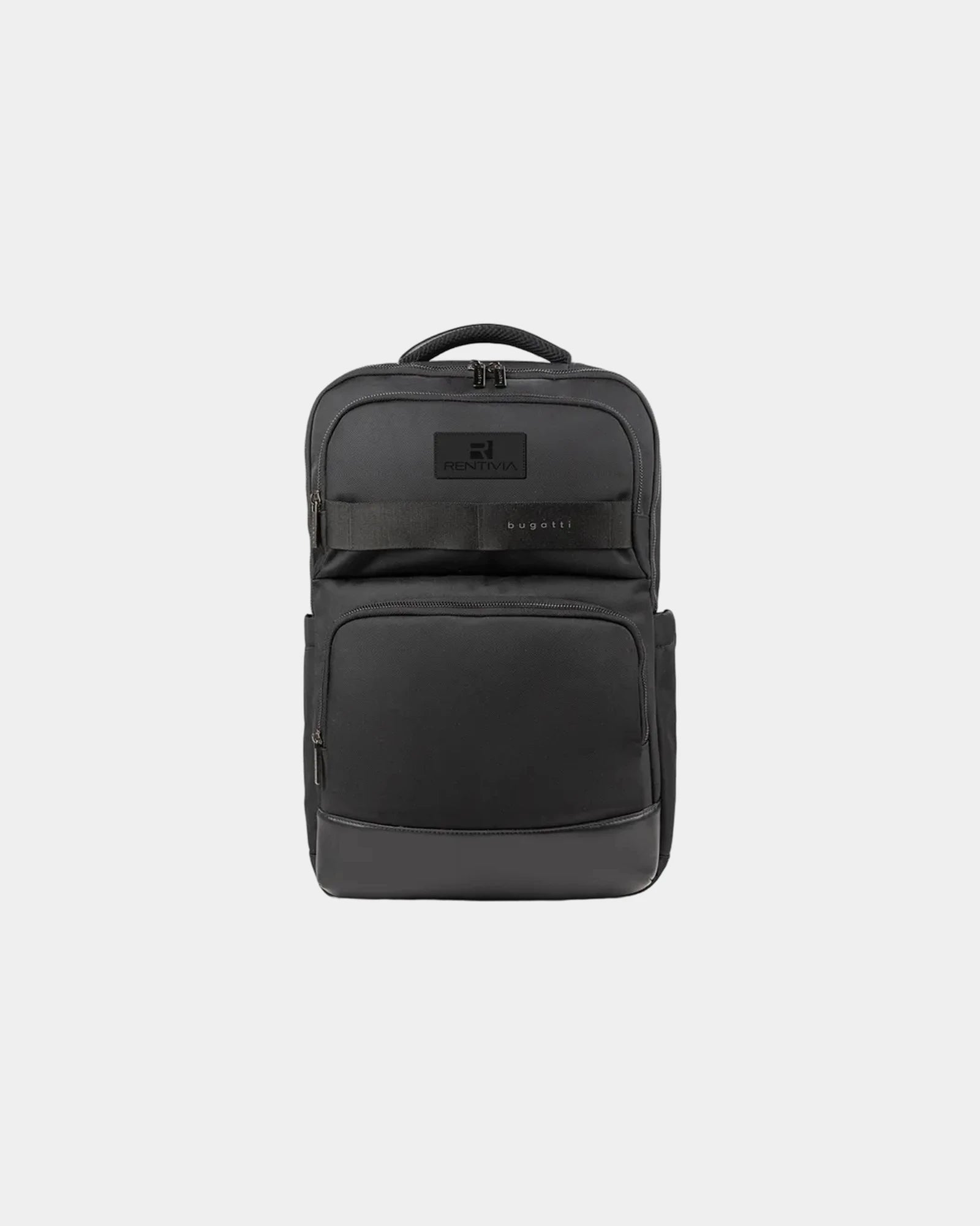 Custom RFID-protected 15.6" laptop backpack - Black