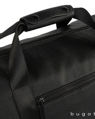 Custom vegan leather travel duffel bag - 1