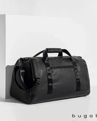 Custom vegan leather travel duffel bag - 2