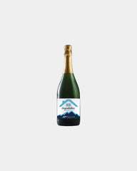 Custom 750ml sparkling wine with full-color label - Green