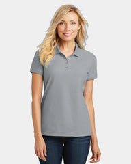 Custom pique polo Port Authority Women's Core Classic - Gusty Grey