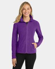 Custom microfleece jacket Port Authority women's - Amethyst Purple