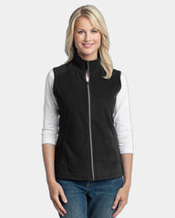 Custom polyester microfleece Port Authority women's vest - Black