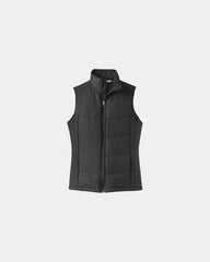 Custom water-resistant Port Authority puffy vest - Black