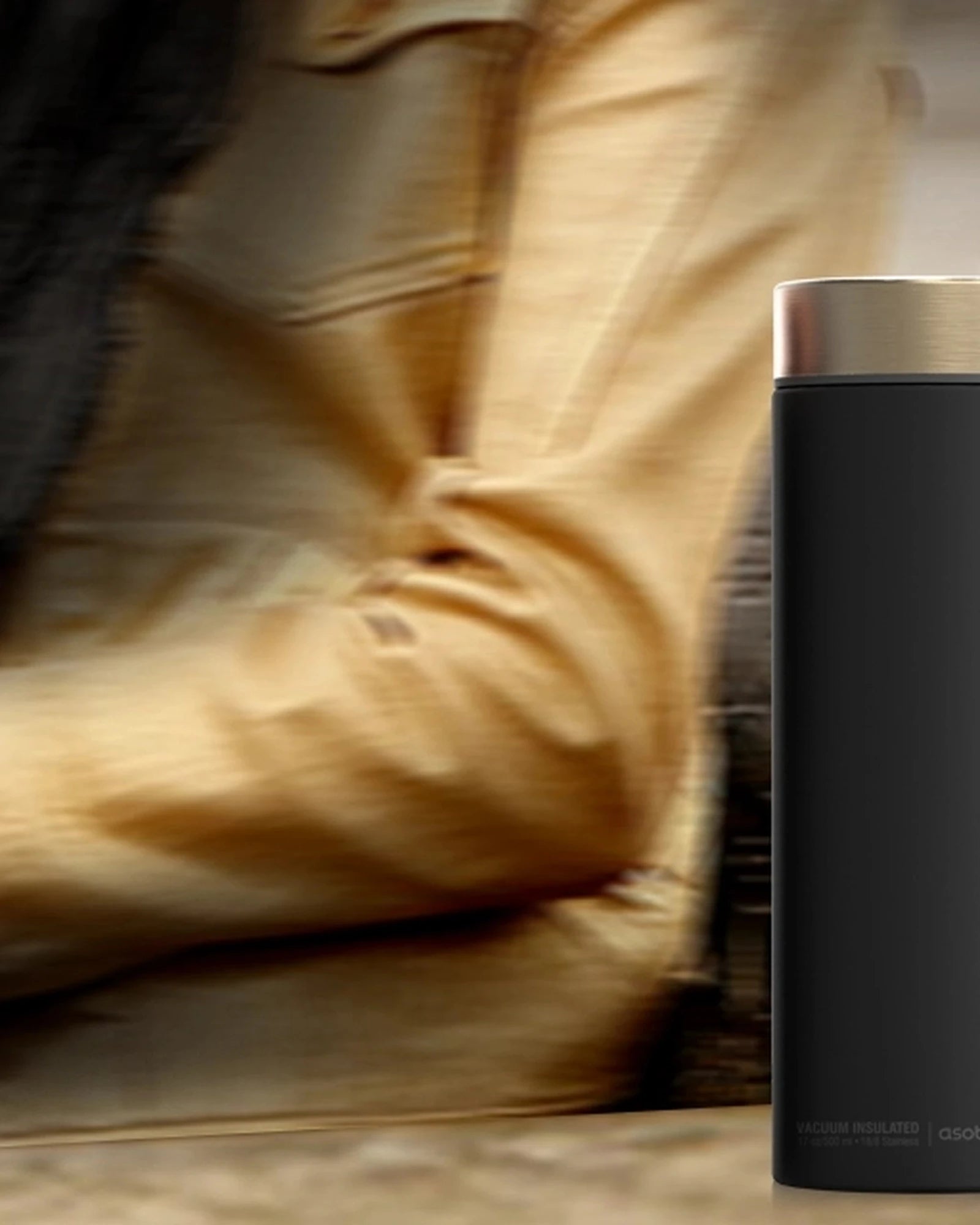 Custom insulated 17 oz stainless steel water bottle - 1