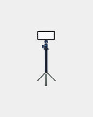 Custom anodized aluminum LED broadcast lighting kit - Black
