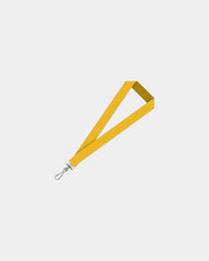 Custom polyester lanyard with USB flash drive 3/4" - Gold