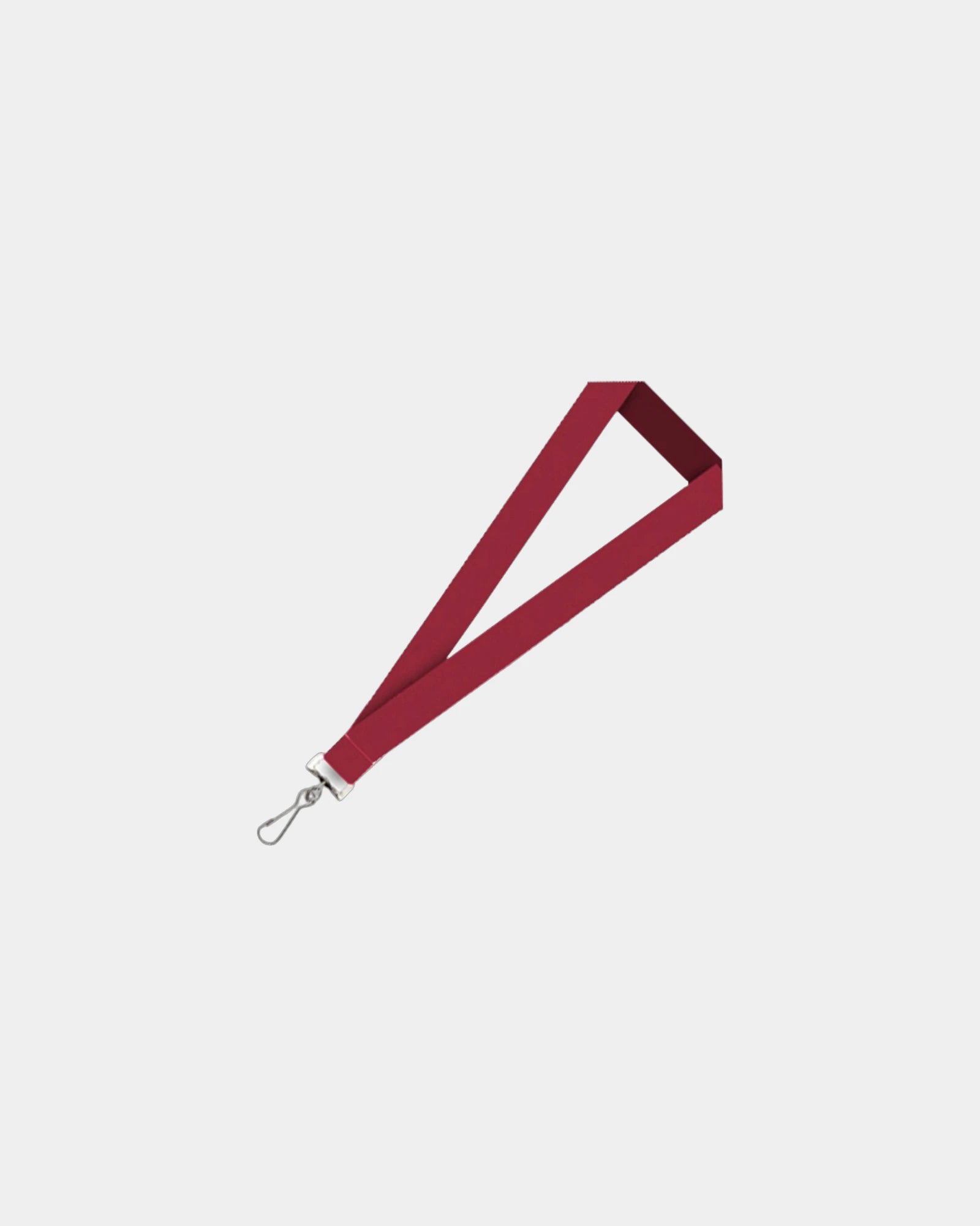 Custom polyester lanyard with USB flash drive 3/4" - Maroon