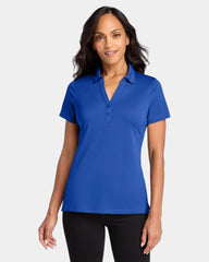 Custom recycled polo Port Authority Women's C-FREE - True Royal
