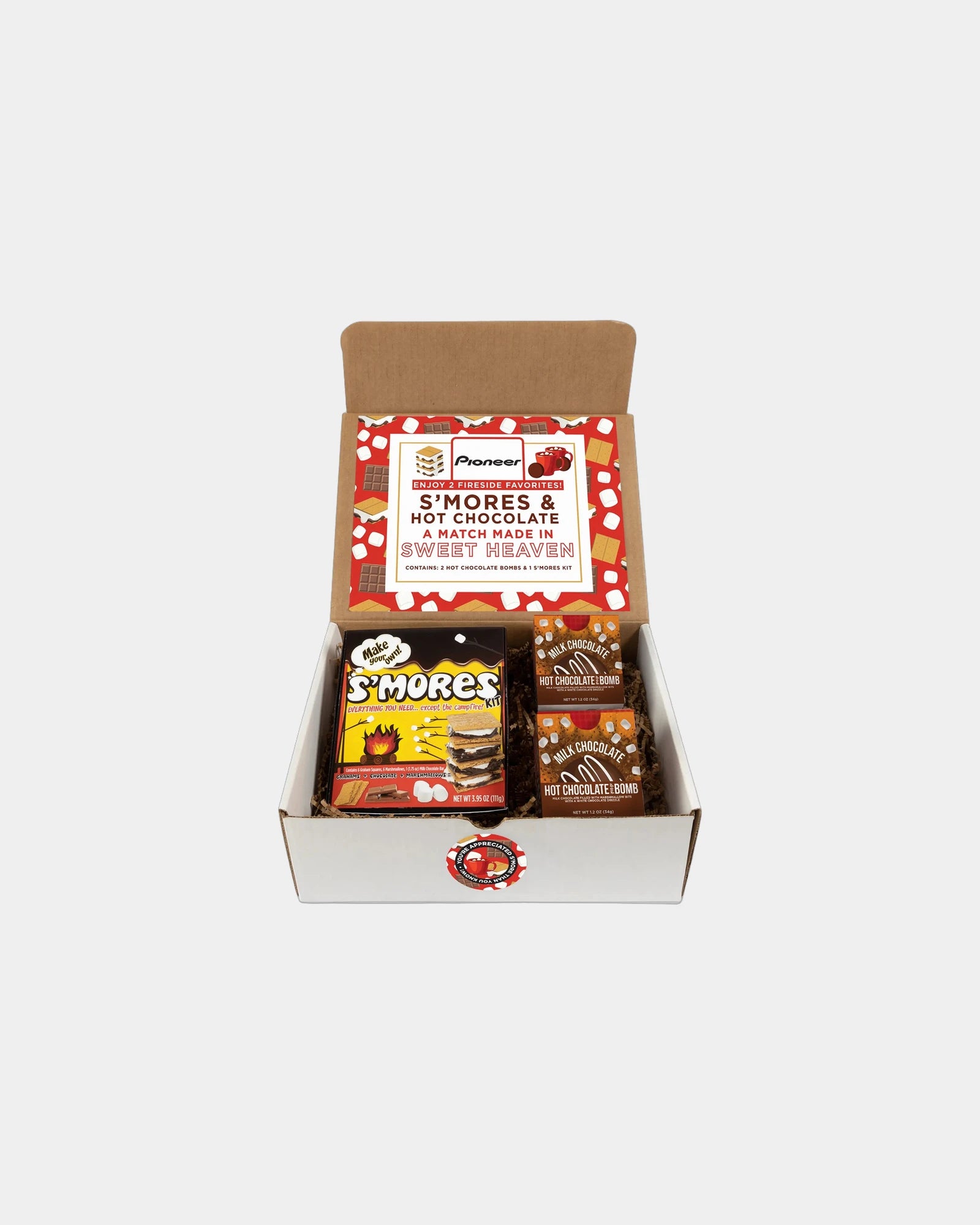 Custom s'mores and hot chocolate bomb mailer kit - 1