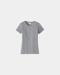 Custom ring spun cotton women's fan favorite tee - Athletic Heather
