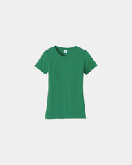Custom ring spun cotton women's fan favorite tee - Athletic Kelly