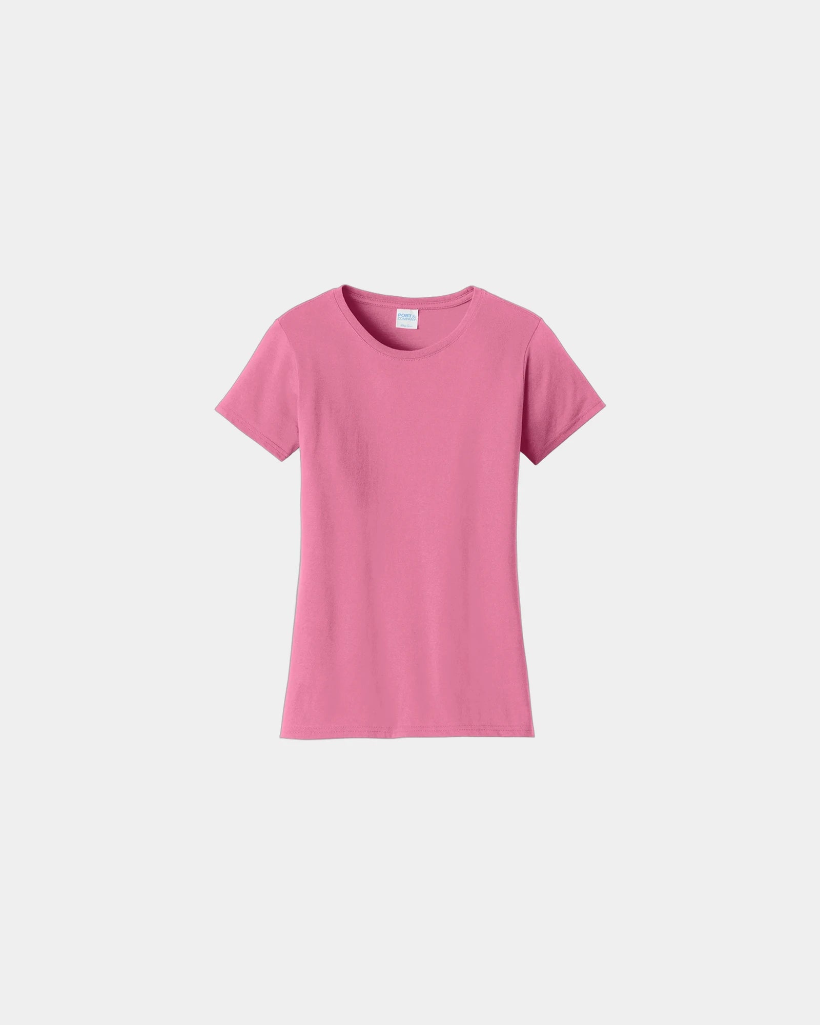 Custom ring spun cotton women's fan favorite tee - New Pink