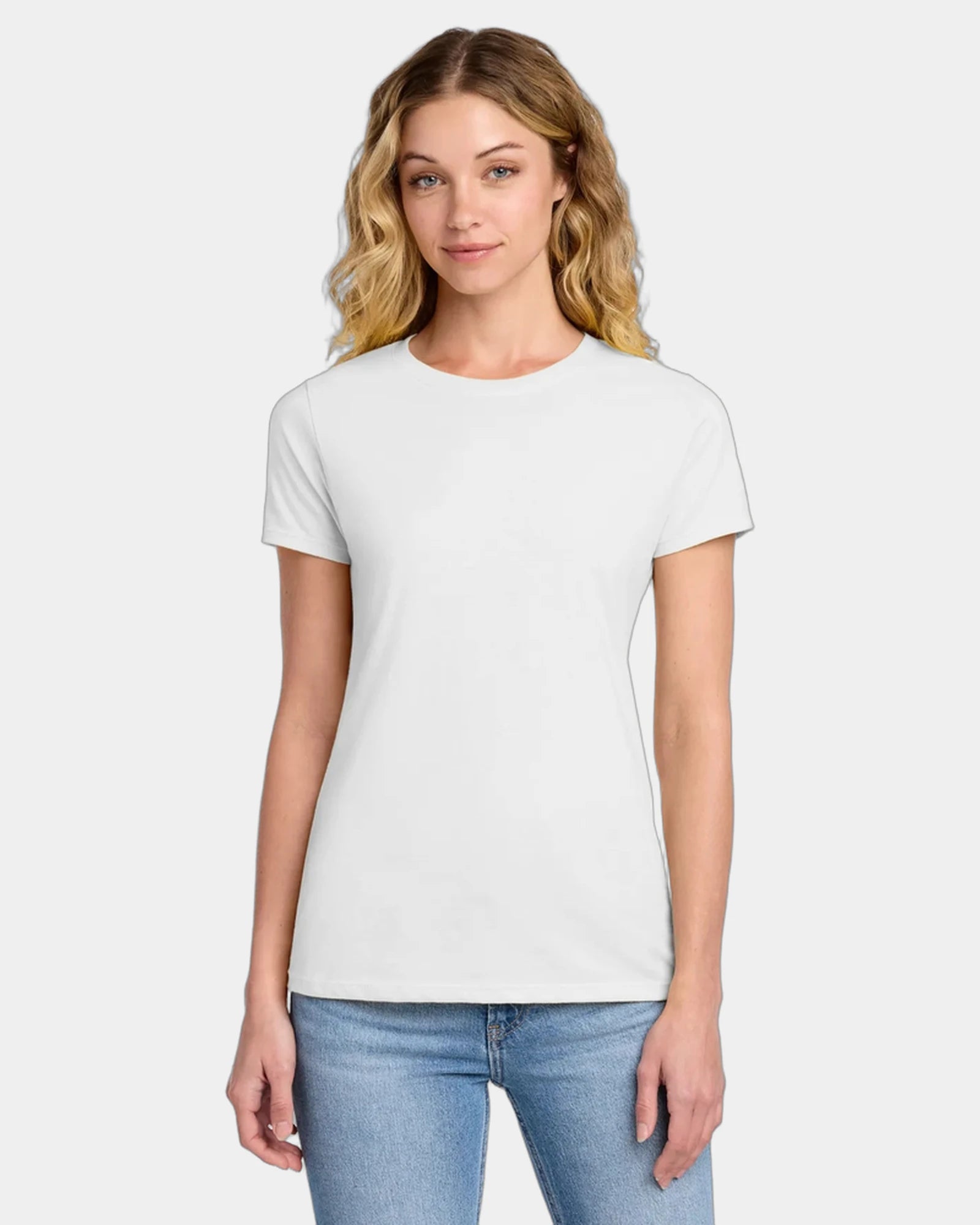 Custom ring spun cotton women's fan favorite tee - White