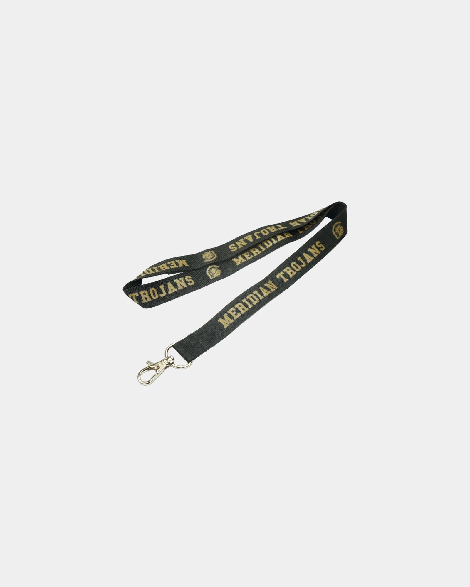 Custom polyester lanyard ID badge holder - Black