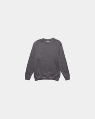 Custom crewneck fleece sweatshirt for teams - Charcoal Heather
