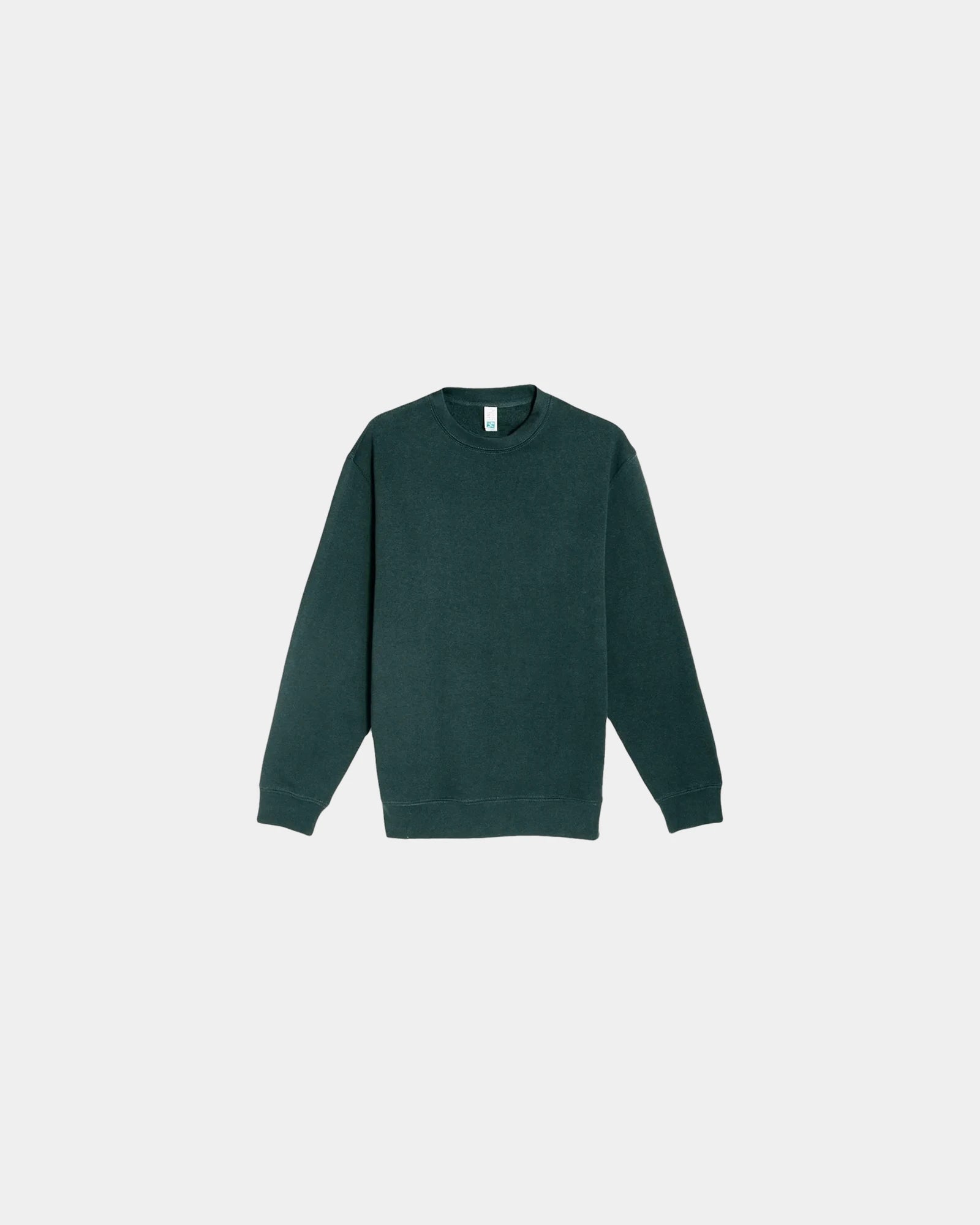 Custom crewneck fleece sweatshirt for teams - Sport Green