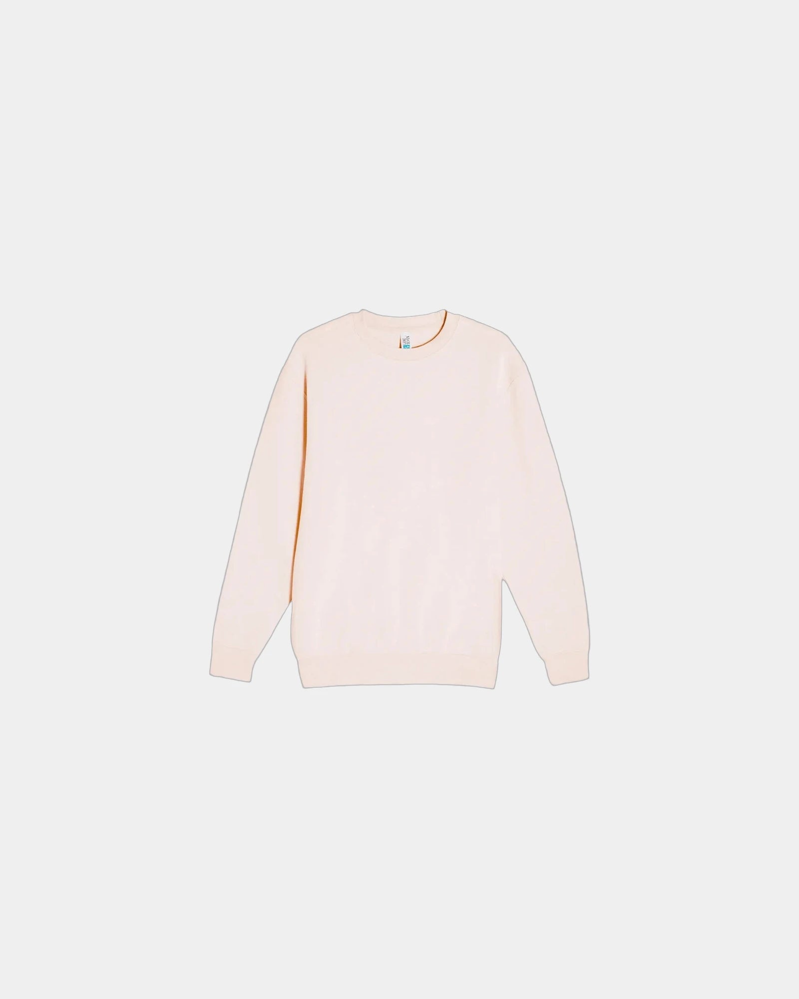 Custom crewneck fleece sweatshirt for teams - Pale Pink