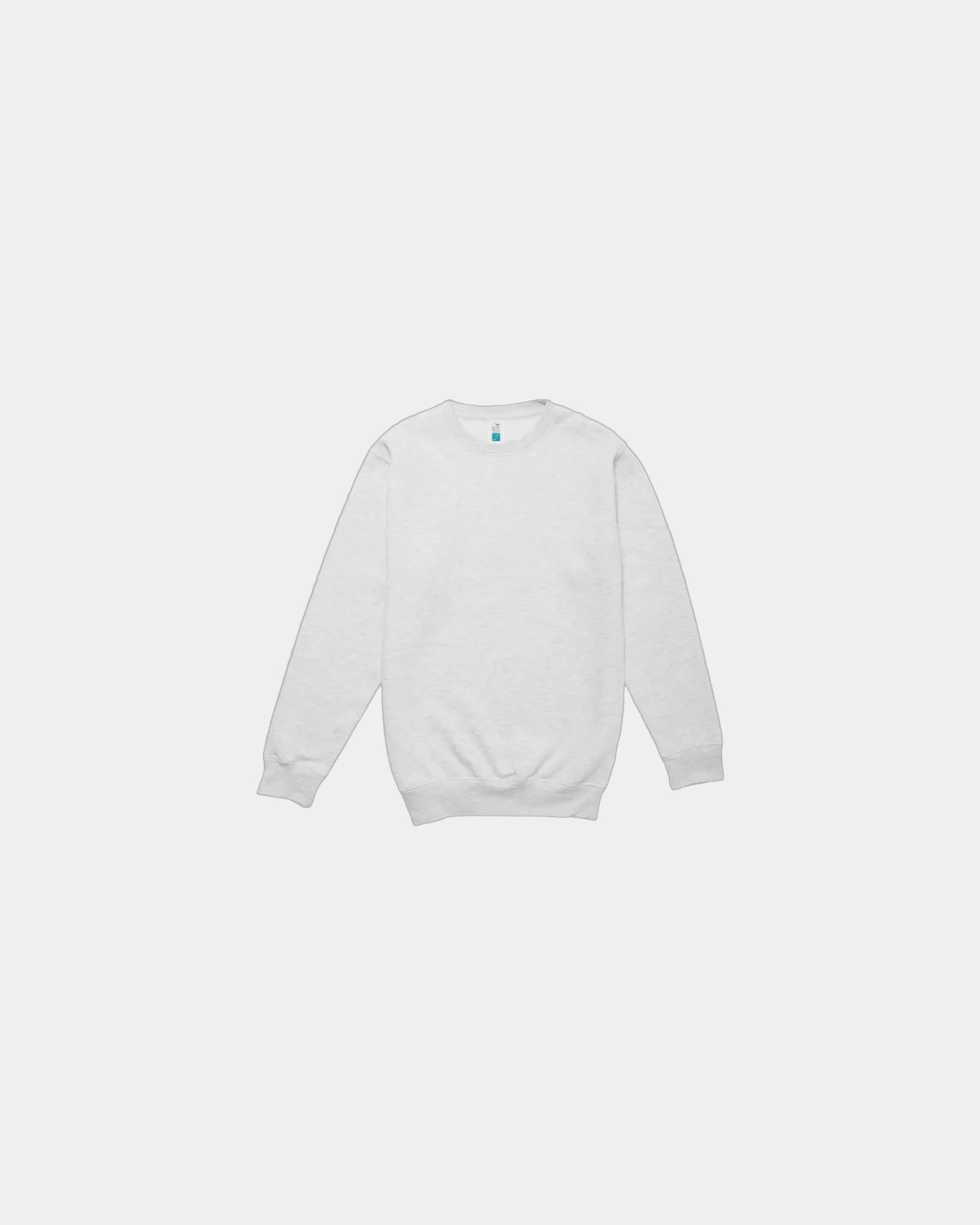 Custom crewneck fleece sweatshirt for teams - Oatmeal Heather