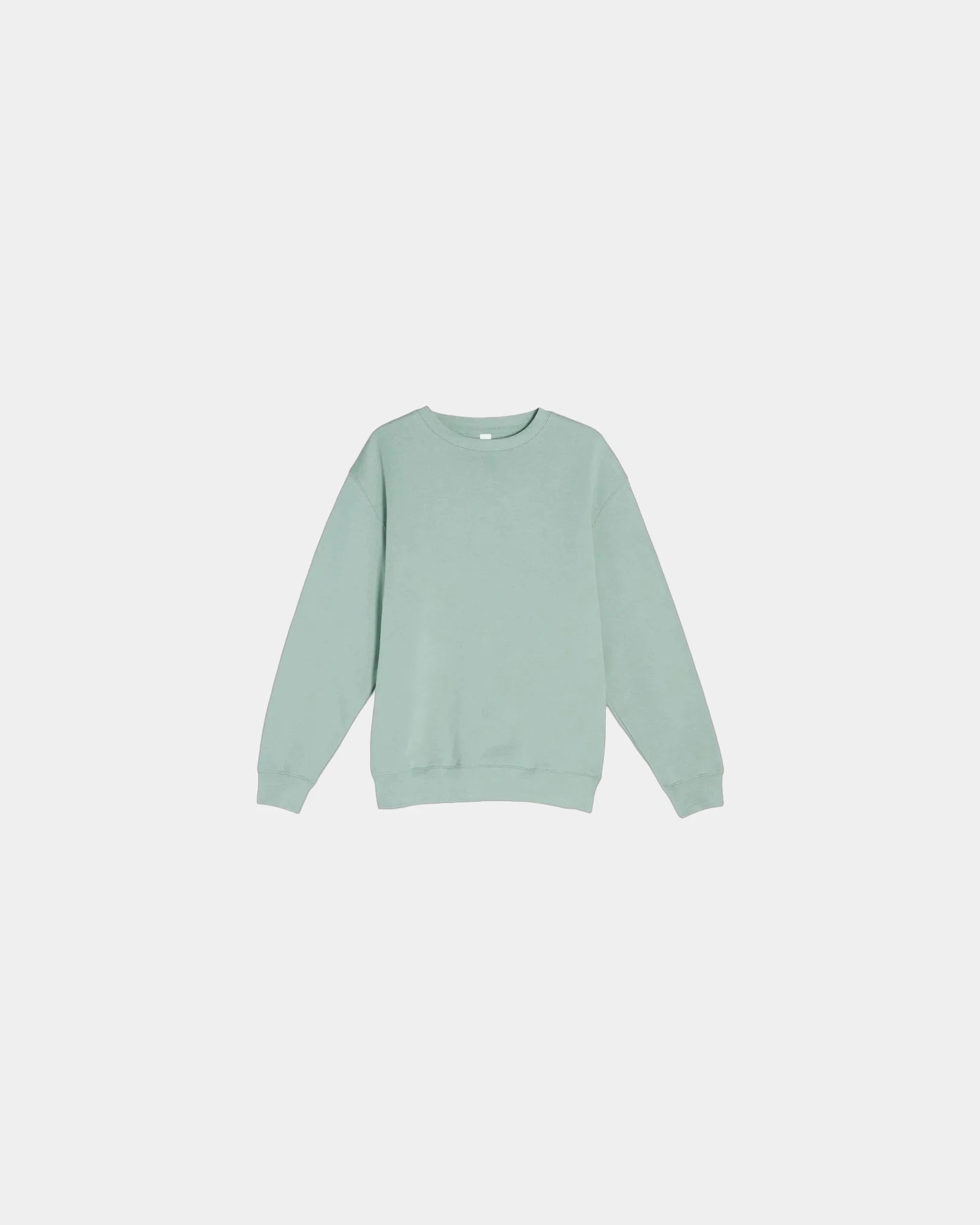 Custom crewneck fleece sweatshirt for teams - Seafoam