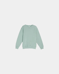 Custom crewneck fleece sweatshirt for teams - Seafoam