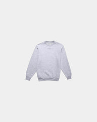 Custom crewneck fleece sweatshirt for teams - Heather Grey