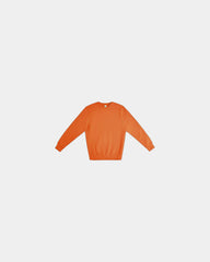 Custom crewneck fleece sweatshirt for teams - Carrot
