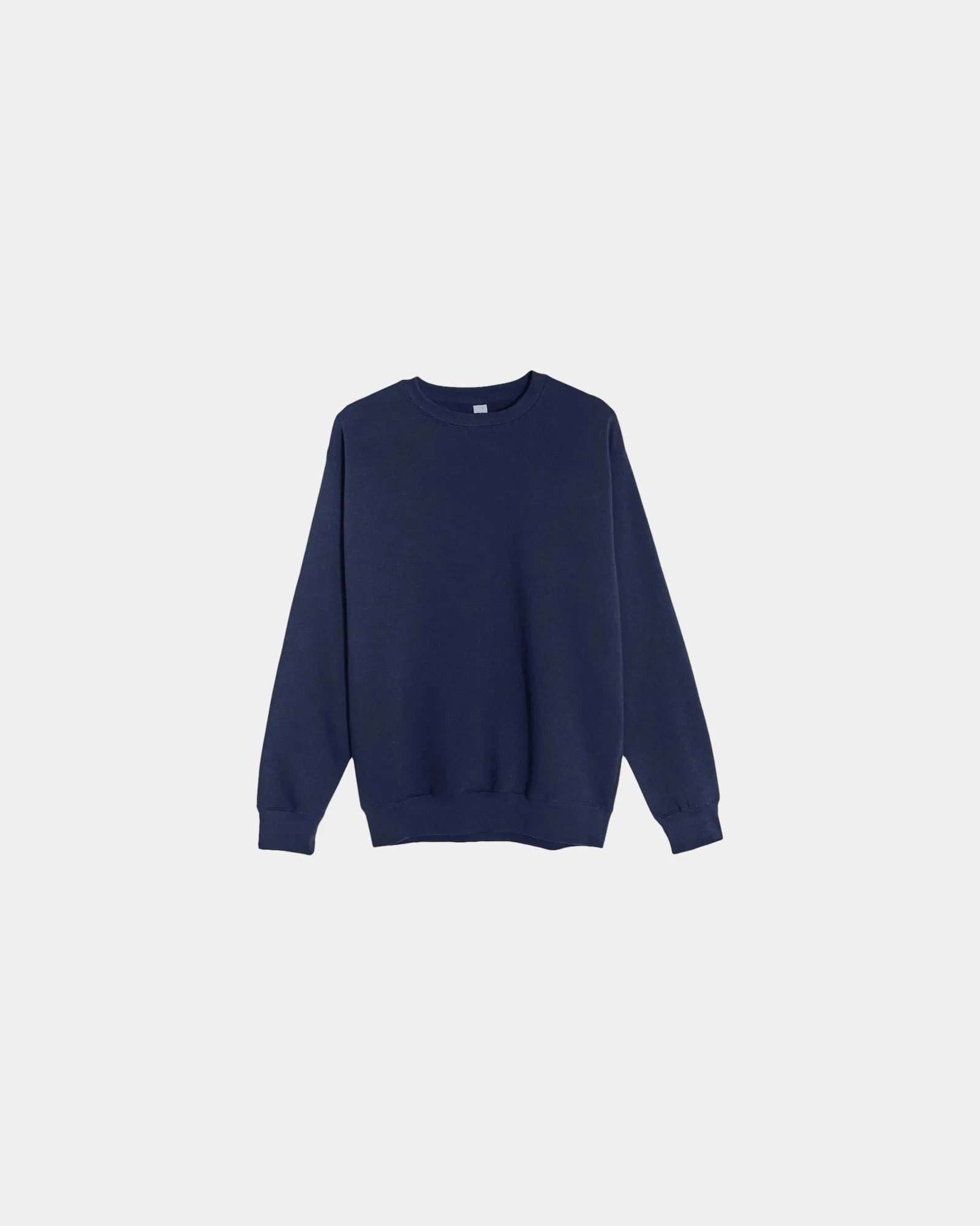 Custom crewneck fleece sweatshirt for teams - Navy