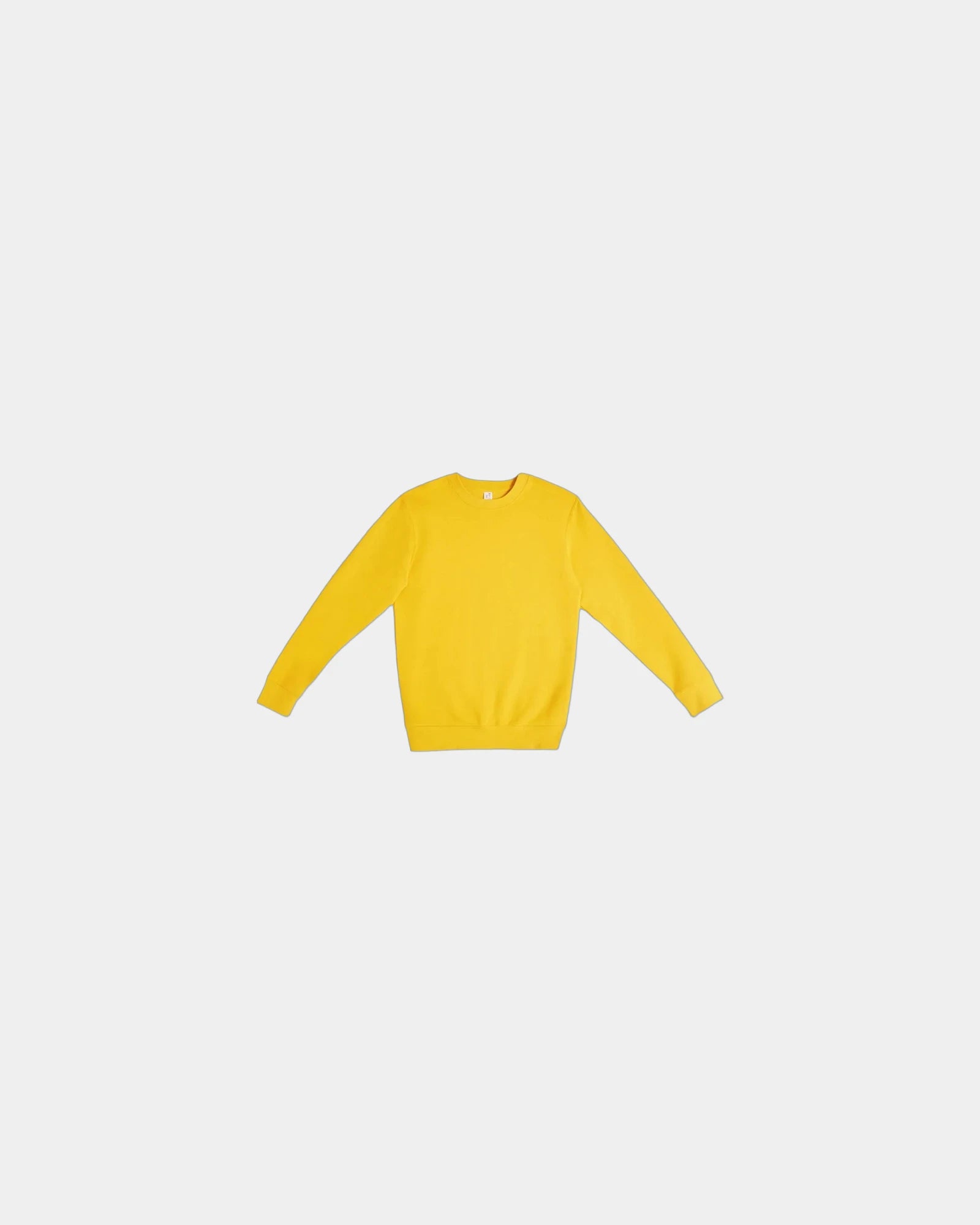 Custom crewneck fleece sweatshirt for teams - Lemon