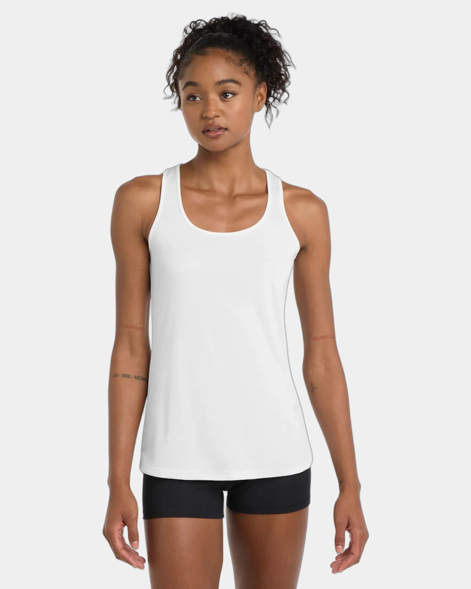 Custom women's tank Sport-Tek Competitor Racerback - White