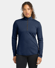 Custom moisture-wicking Sport-Tek Endeavor 1/2-Zip Pullover - Dark Royal Heather