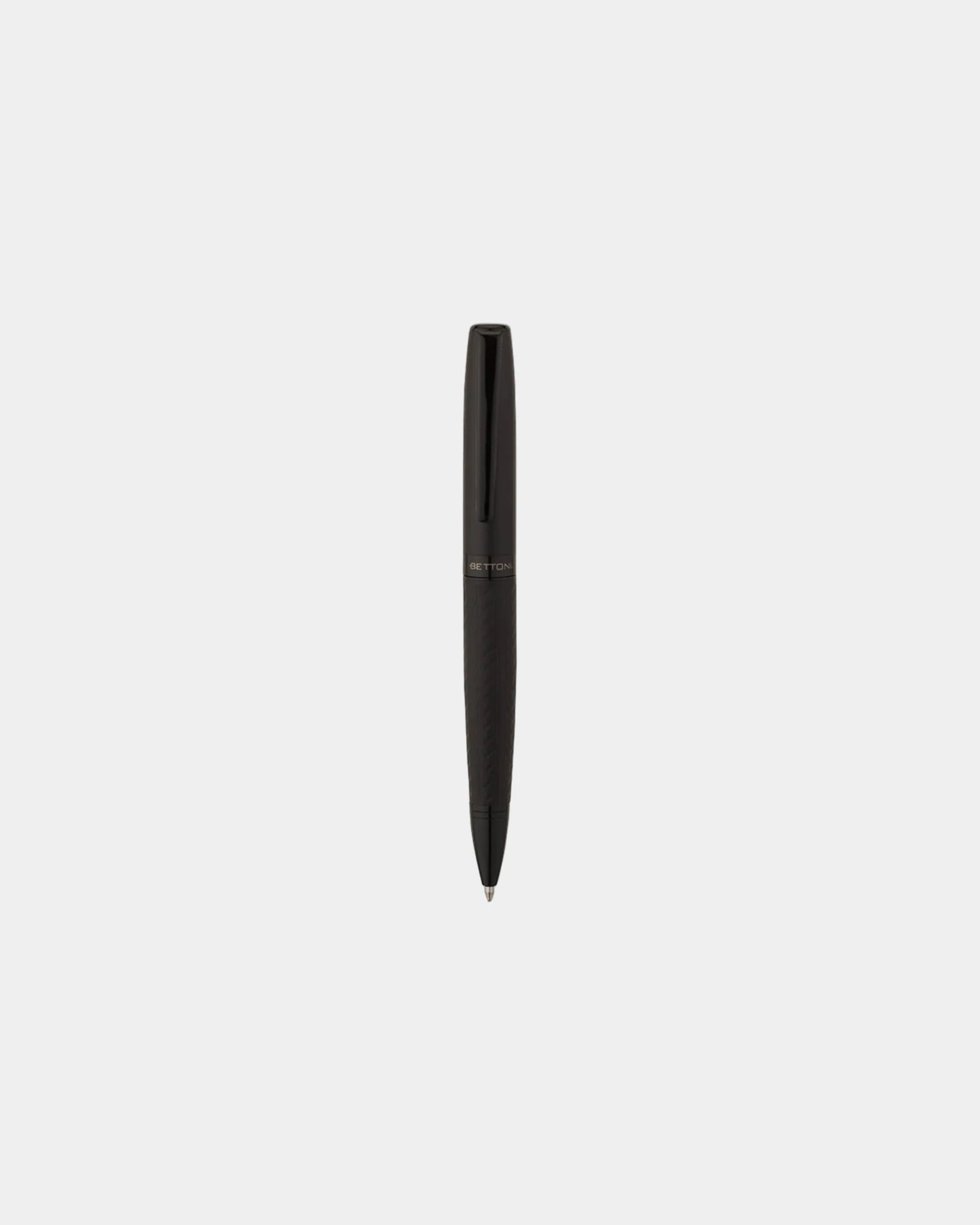 Custom steel twist-action ballpoint pen matte black - 7