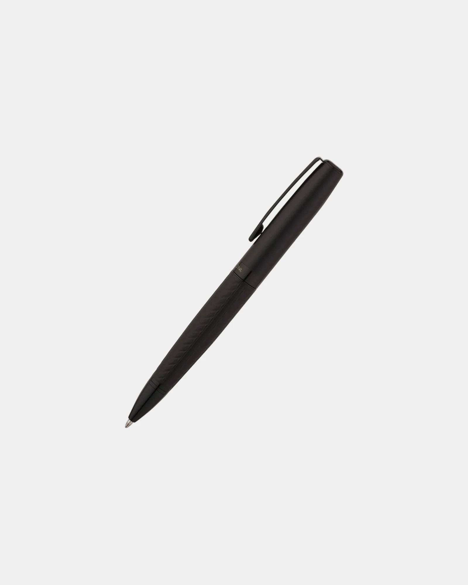 Custom steel twist-action ballpoint pen matte black - 8
