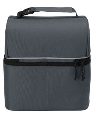 Custom recycled polyester 8-can lunch cooler bag - 5