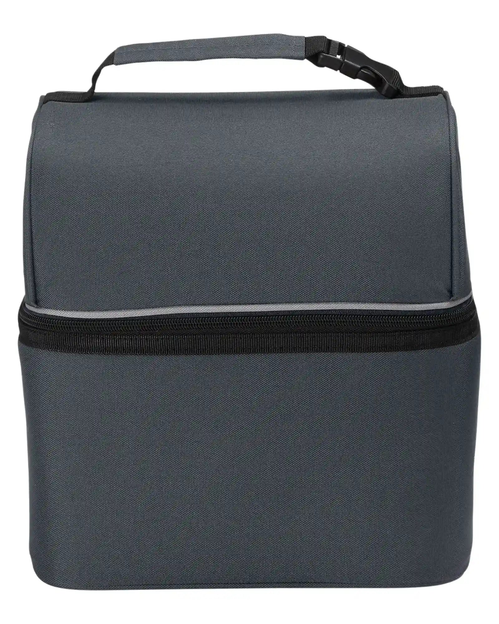 Custom recycled polyester 8-can lunch cooler bag - 4