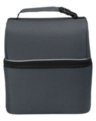 Custom recycled polyester 8-can lunch cooler bag - 4