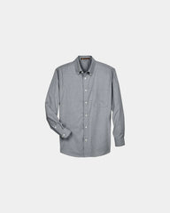 Custom oxford dress shirt with wrinkle release fabric - Oxford Grey