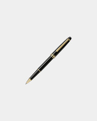 Custom Montblanc Classique rollerball pen black - Black/Gold