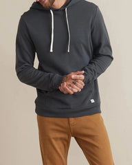 Custom cotton blend men's pullover hoodie sweatshirt - 5