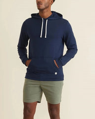 Custom cotton blend men's pullover hoodie sweatshirt - 7